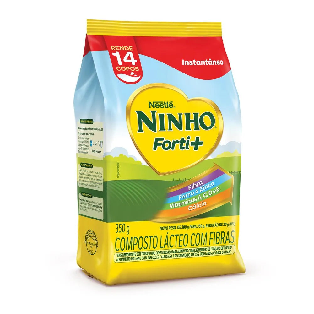 Nestlé Ninho® Forti+ Instantâneo Sachê (350g)